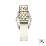 Rolex Datejust 31 68273 (1997) - Blue dial 31 mm Gold/Steel case (7/8)