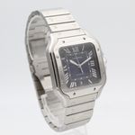 Cartier Santos WSSA0030 (2021) - Blue dial 40 mm Steel case (4/8)