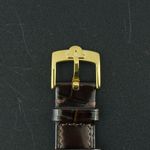 Omega Seamaster 166.020 (1963) - White dial 34 mm Yellow Gold case (7/8)