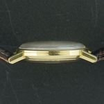 Omega Seamaster 166.020 (1963) - White dial 34 mm Yellow Gold case (5/8)