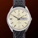 Omega Seamaster 166.032 (1970) - White dial 36 mm Steel case (1/8)