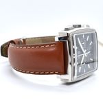 TAG Heuer Monaco CS2111 (1999) - Black dial 38 mm Steel case (3/8)