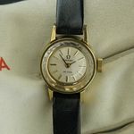 Omega De Ville 511.166 (1970) - White dial 17 mm Gold/Steel case (2/8)
