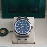Rolex Oyster Perpetual 41 134300 (2025) - Blue dial 41 mm Steel case (2/8)