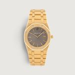 Audemars Piguet Royal Oak 56175BA (1980) - White dial 33 mm Yellow Gold case (1/2)