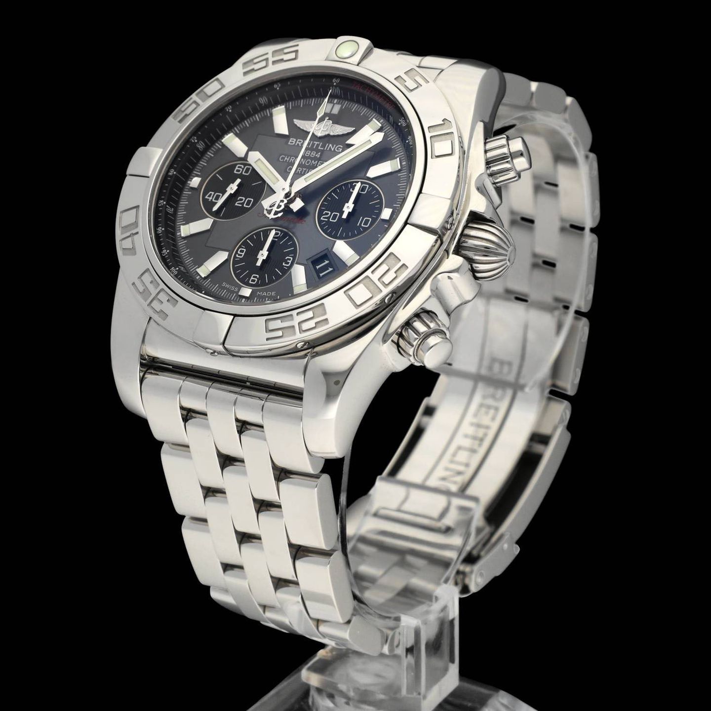 Breitling Chronomat 44 AB0110 (2012) - Grey dial 44 mm Steel case (5/8)