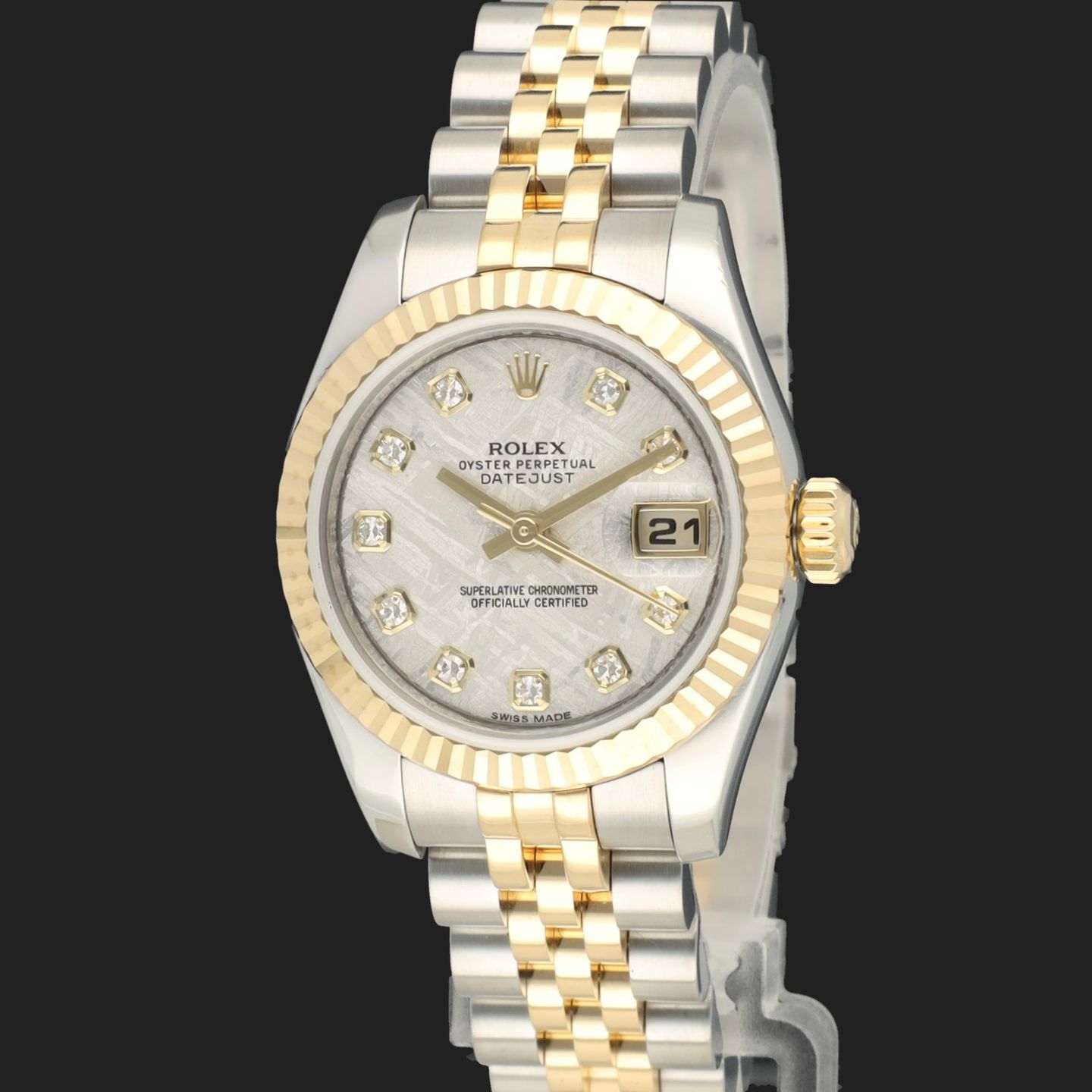 Rolex Lady-Datejust 179173 (2015) - 26mm Goud/Staal (1/8)