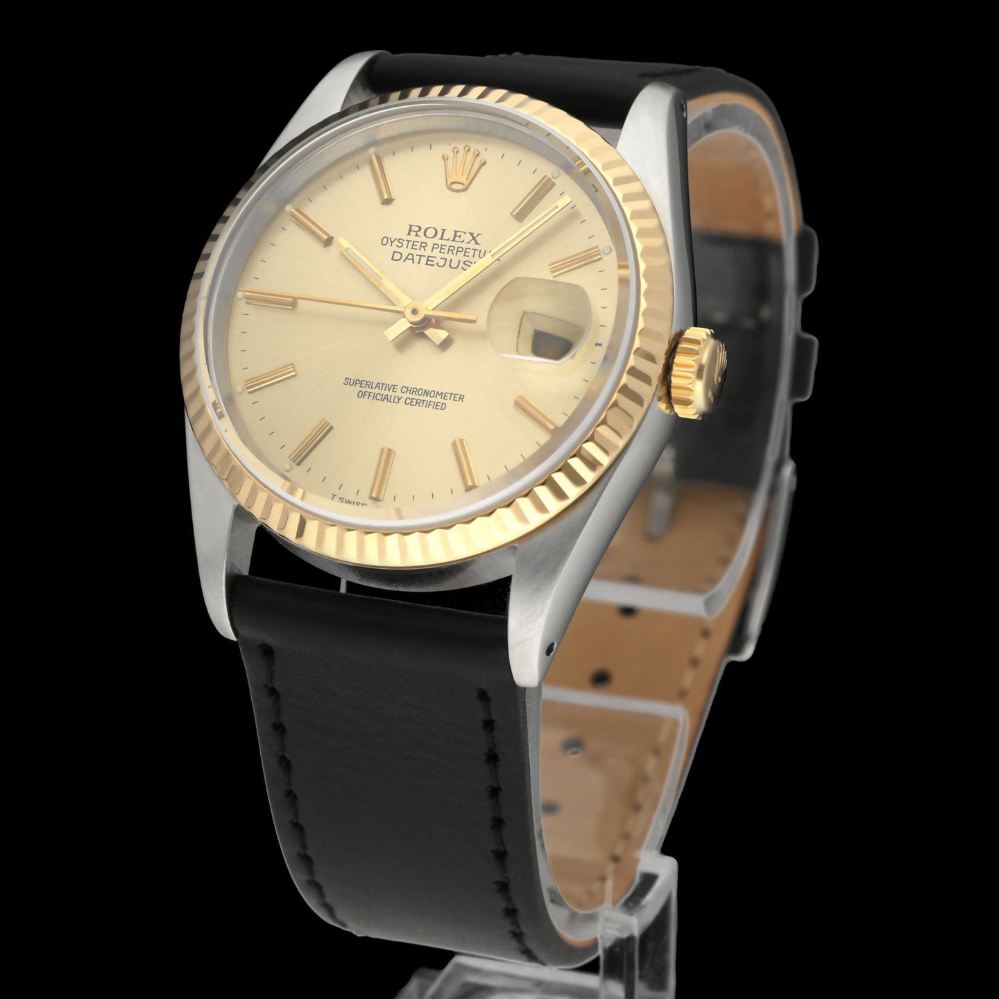 Rolex Datejust 36 16233 (1991) - 36mm Goud/Staal (2/7)