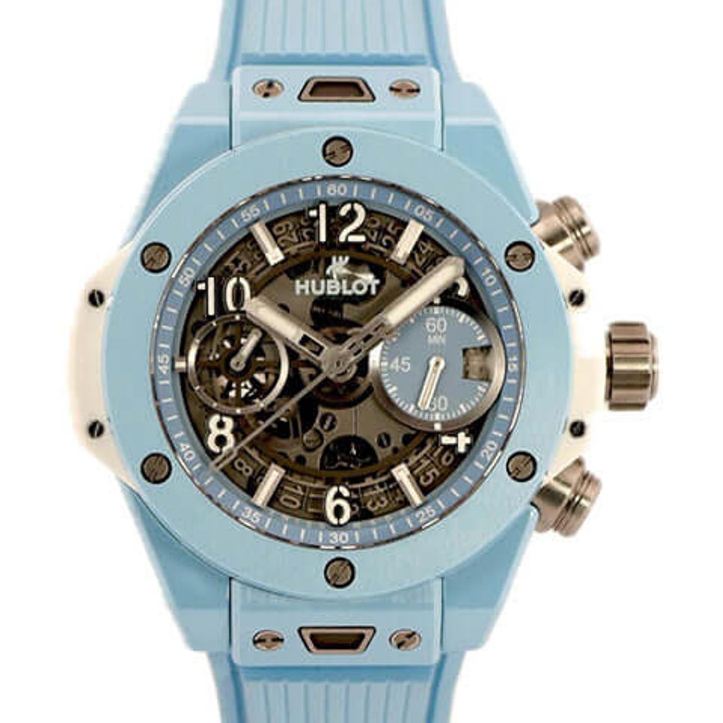 Hublot Big Bang Unico 441.VX.1131.RX (2023) - Zwart wijzerplaat 42mm Geelgoud (1/8)