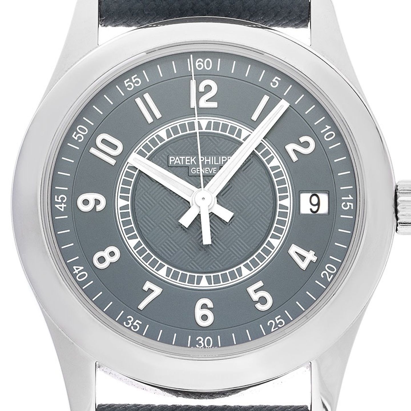 Patek Philippe Calatrava 6007A-001 (2020) - Blue dial 40 mm Steel case (1/7)