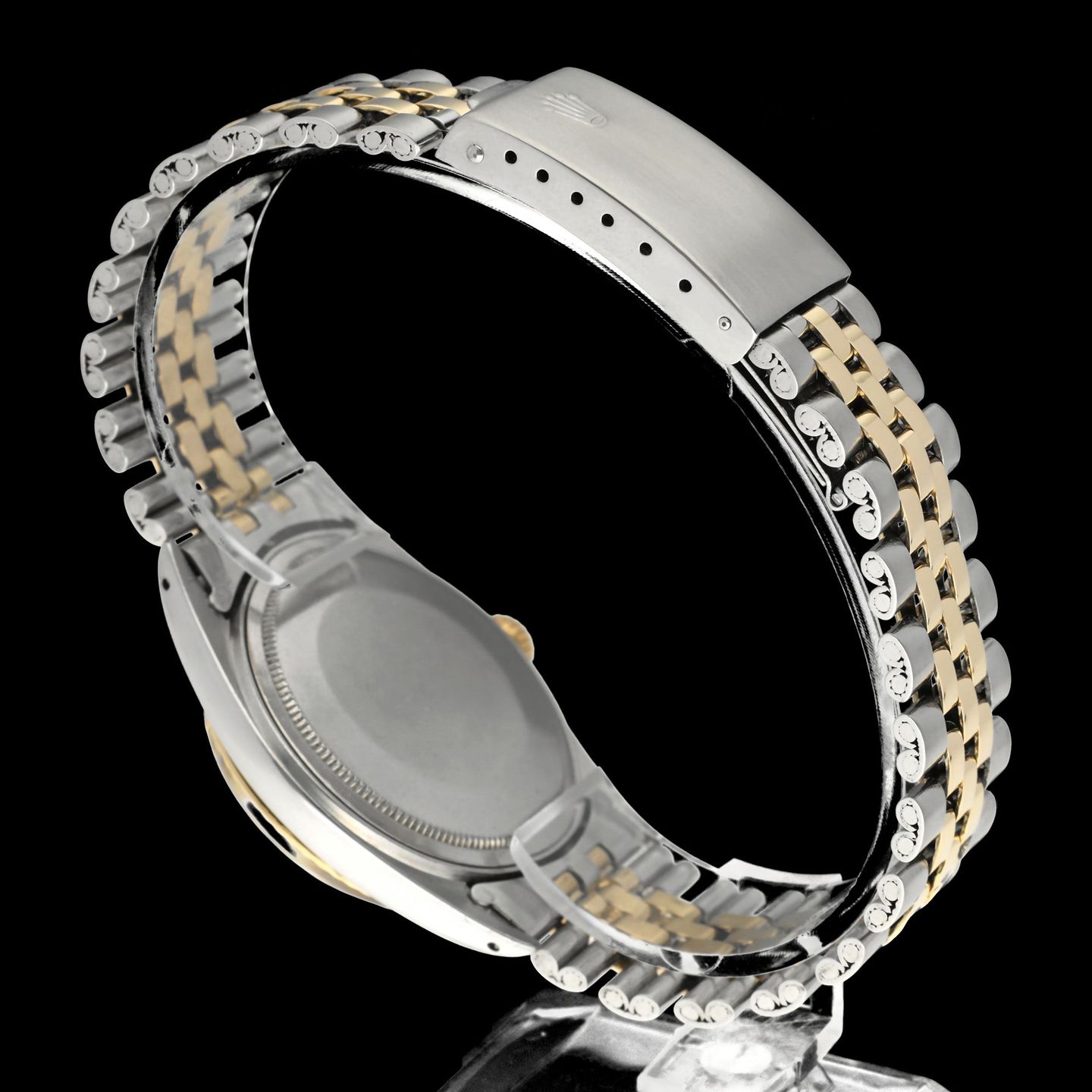 Rolex Datejust 1601 (1974) - Champagne dial 36 mm Gold/Steel case (8/8)