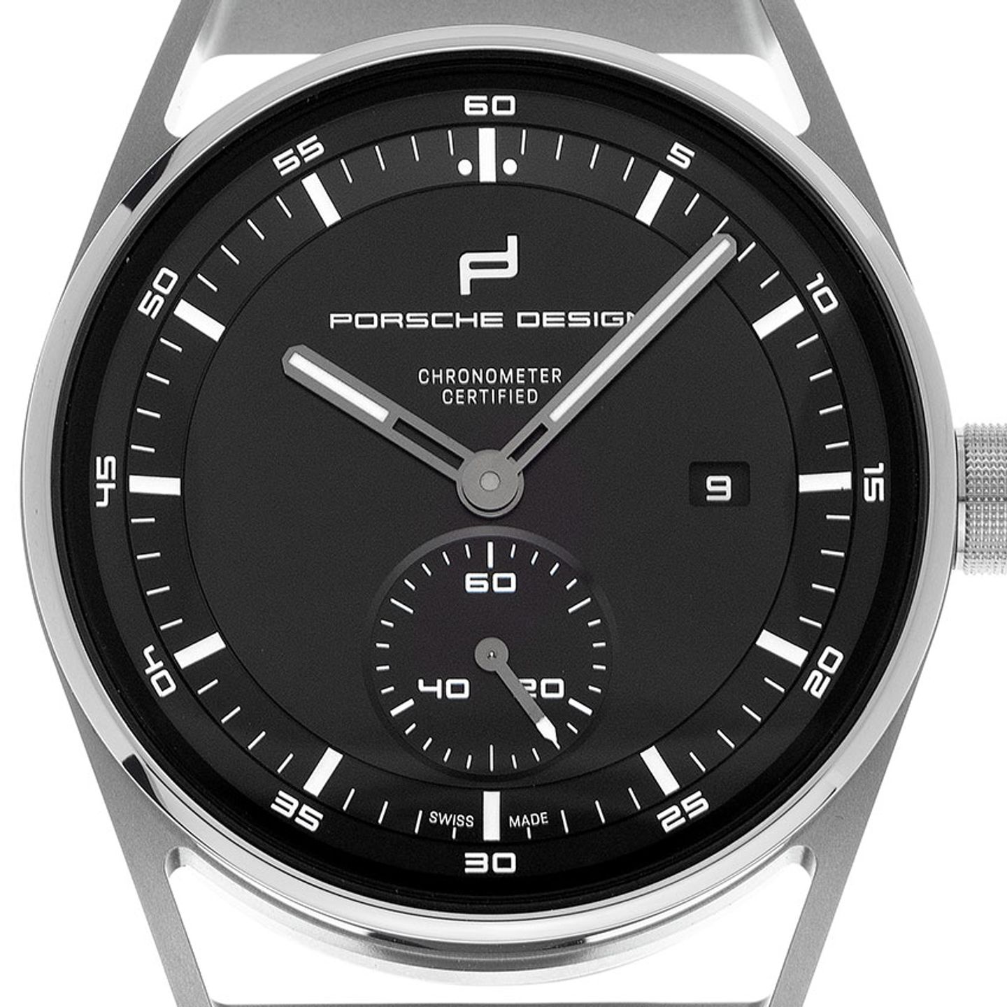IWC Porsche Design IW3732 (2023) - Zwart wijzerplaat 36mm Titanium (1/7)