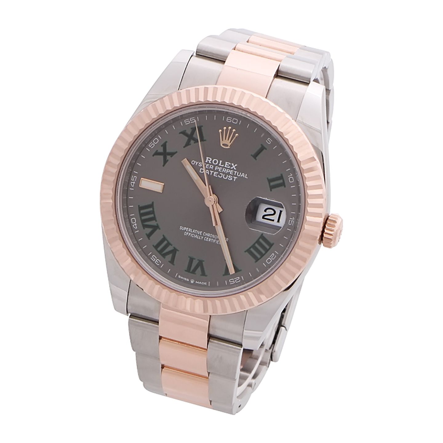 Rolex Datejust 41 126331 (2024) - Grijs wijzerplaat 41mm Goud/Staal (2/4)