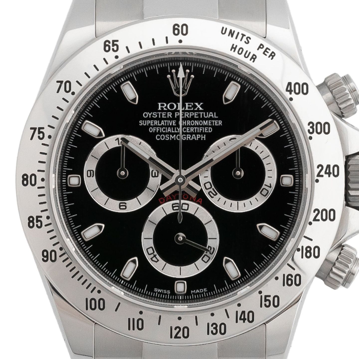 Rolex Daytona 116520 (2015) - Zwart wijzerplaat 40mm Staal (2/5)