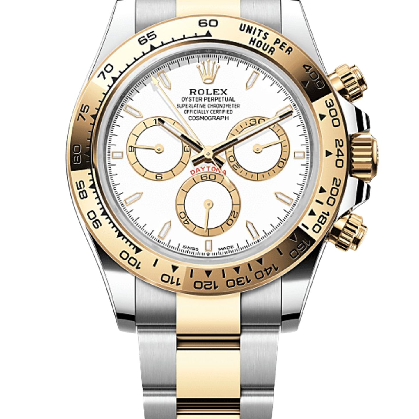 Rolex Daytona 126503 (2025) - White dial 40 mm Gold/Steel case (1/1)