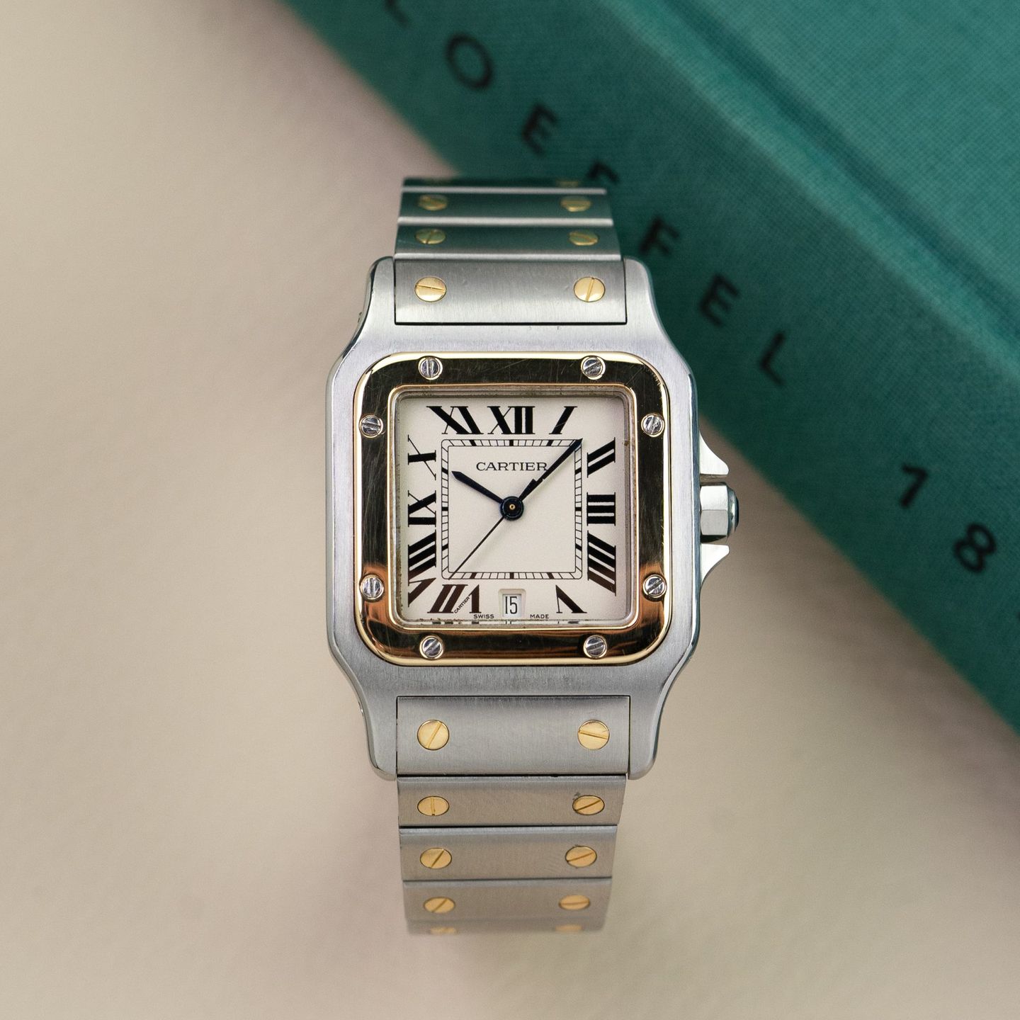 Cartier Santos Galbée 1566 (1996) - 29mm (1/5)