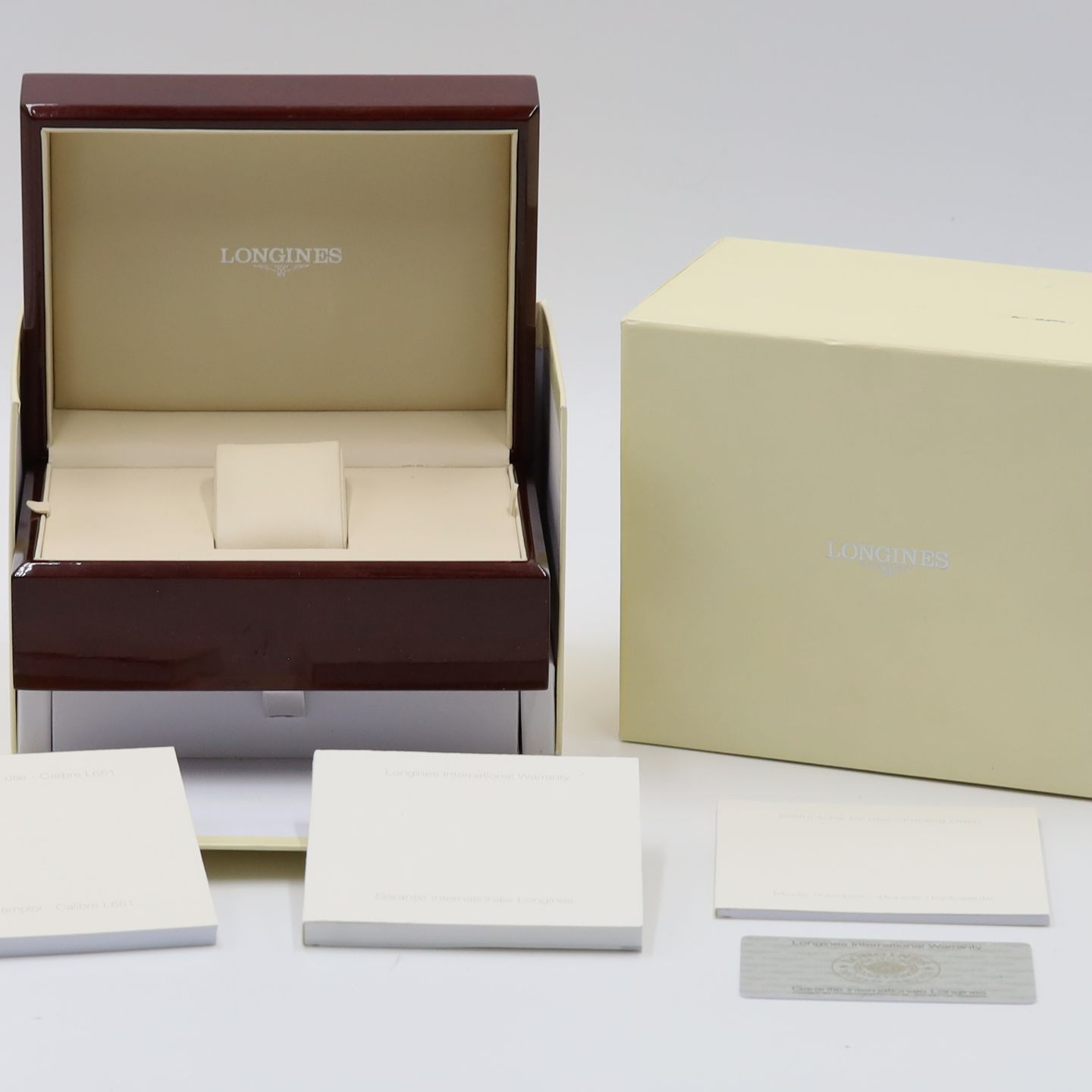 Longines Master Collection L2.629.4.51.5 (Onbekend (willekeurig serienummer)) - Wit wijzerplaat 40mm Staal (8/8)