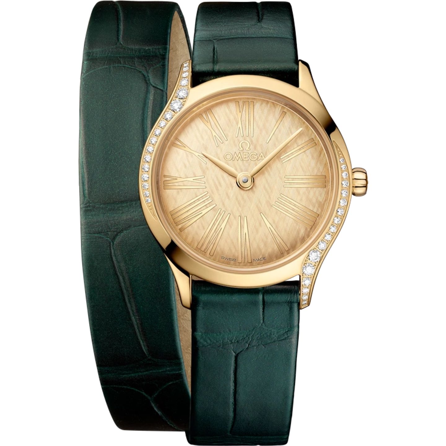 Omega De Ville Trésor 428.58.26.60.99.002 (2025) - Geel wijzerplaat 26mm Geelgoud (1/1)