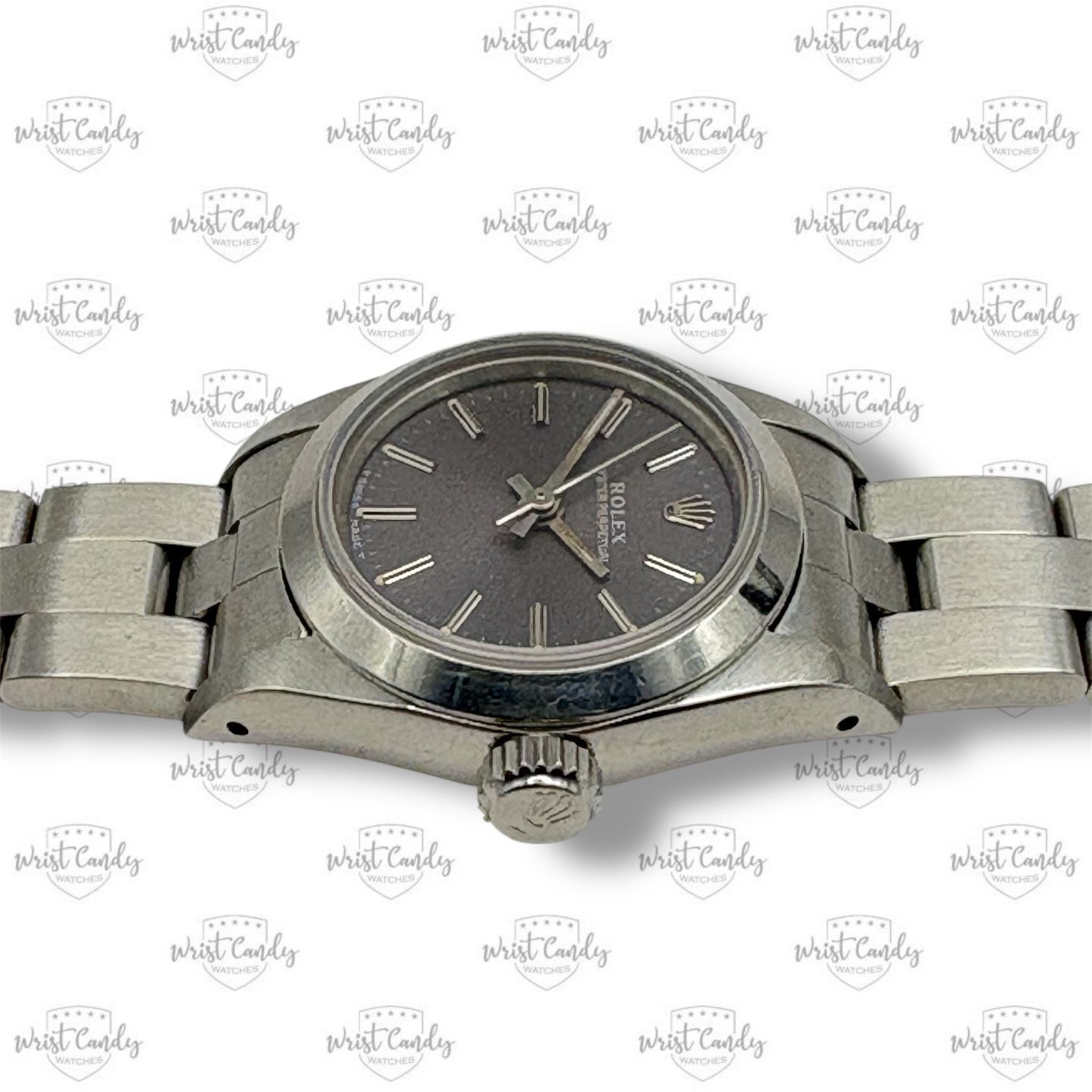 Rolex Oyster Perpetual 67180 (1992) - 26mm Staal (4/8)