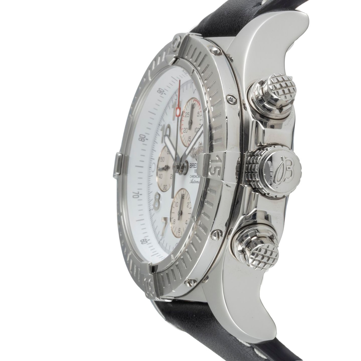 Breitling Super Avenger A13370 (2007) - Wit wijzerplaat 48mm Staal (6/8)