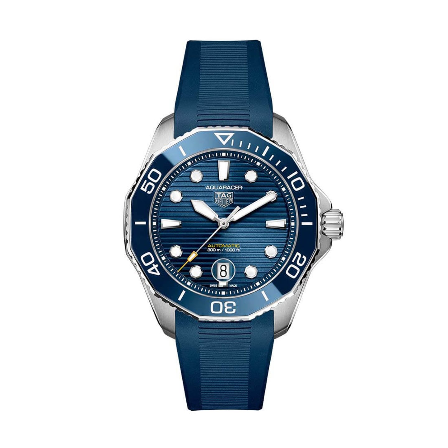 TAG Heuer Aquaracer 300M WBP201B.FT6198 (2024) - Blauw wijzerplaat 43mm Staal (3/3)