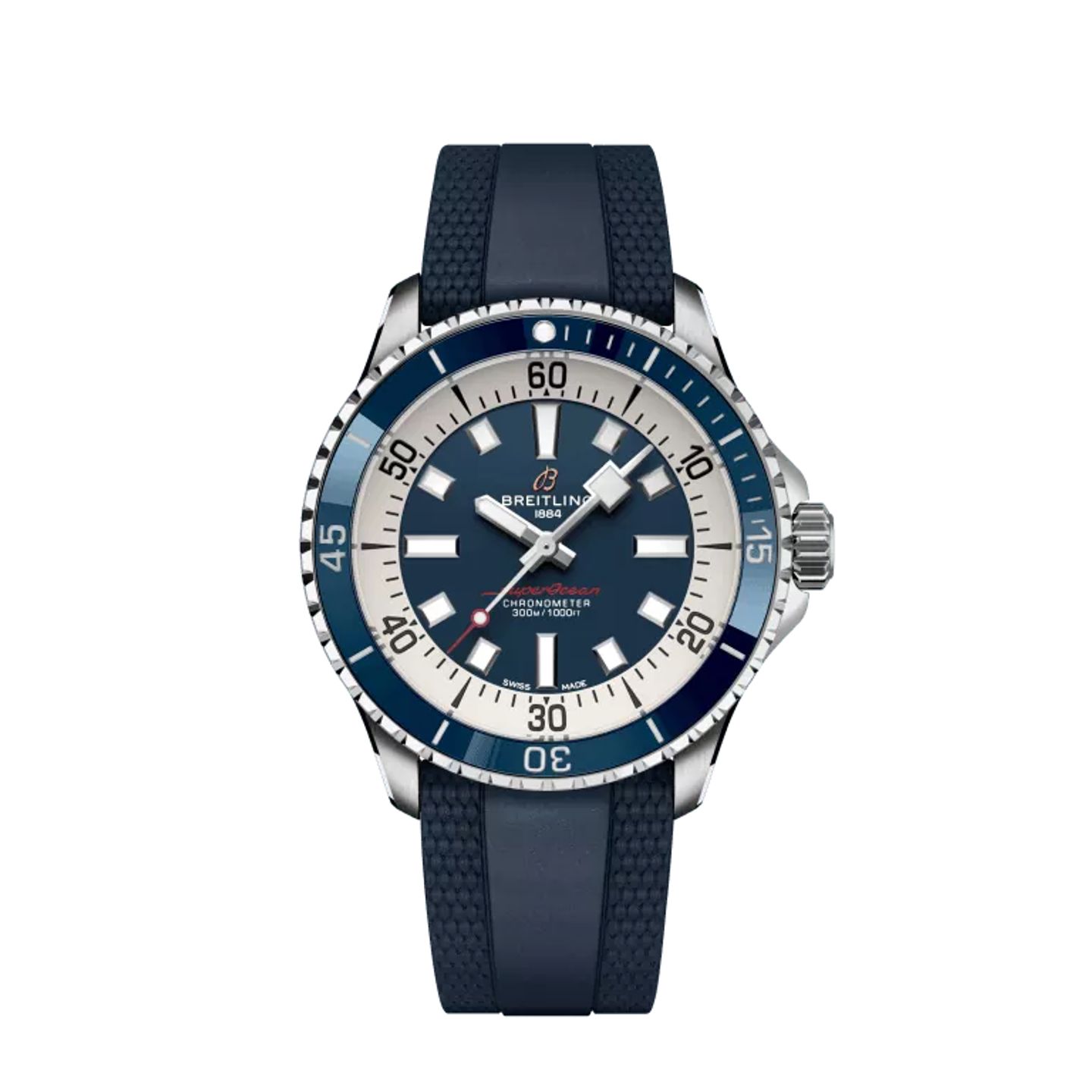 Breitling Superocean 42 A17375E71C1S1 (2024) - Blauw wijzerplaat 42mm Staal (1/1)