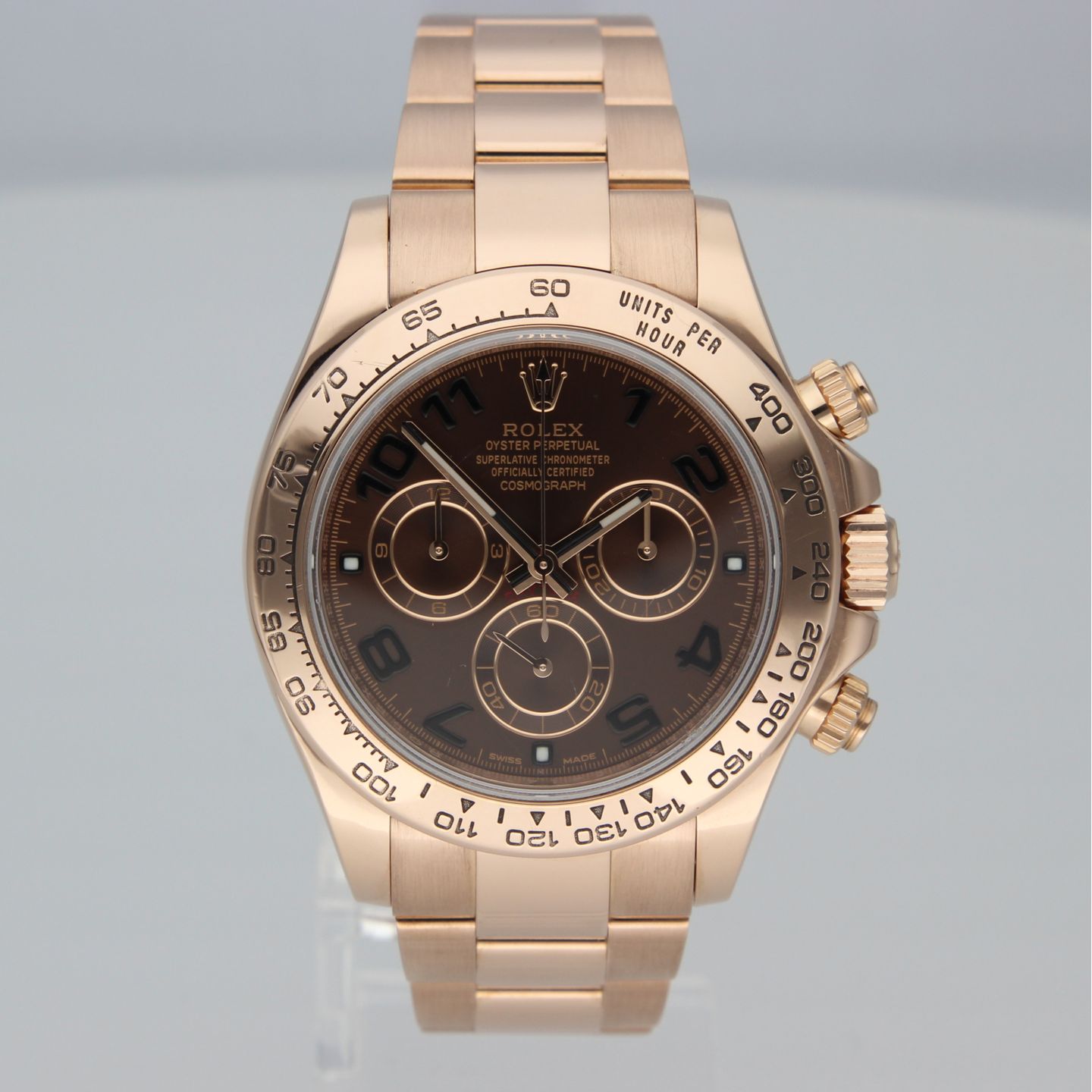 Rolex Daytona 116505 (2014) - Bronze dial 40 mm Rose Gold case (2/8)