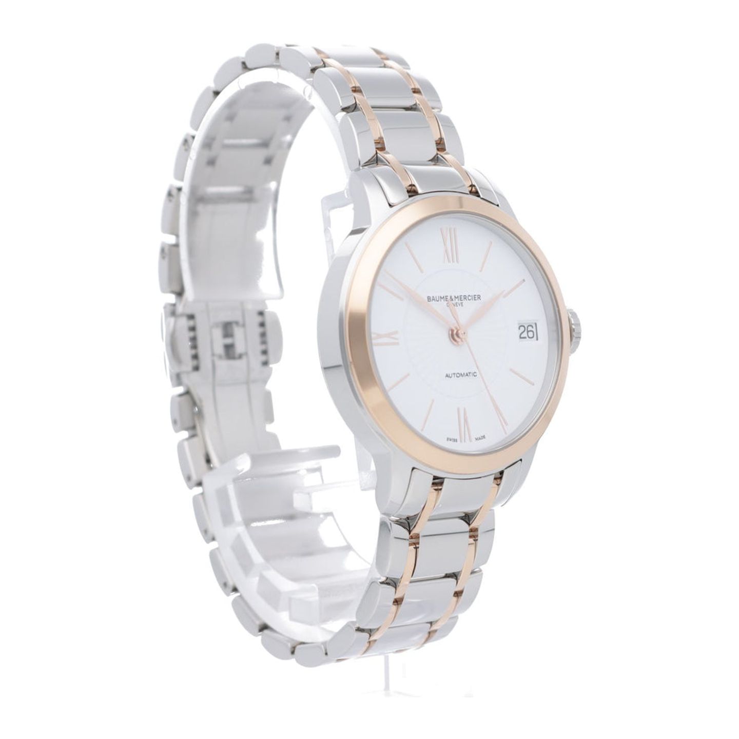 Baume & Mercier Classima M0A10269 (2025) - Wit wijzerplaat 31mm Staal (7/7)