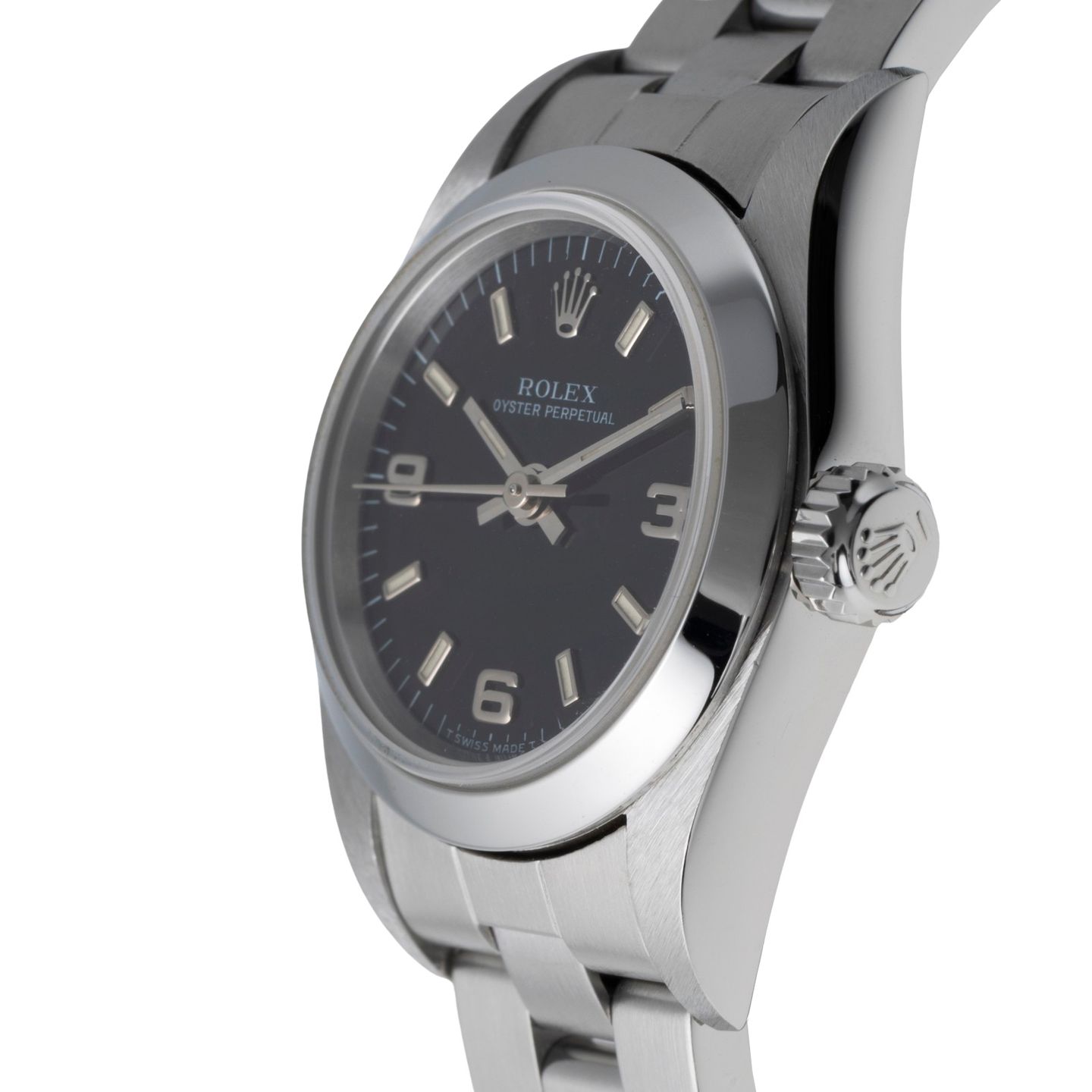 Rolex Oyster Perpetual 67180 (1997) - 26 mm Steel case (6/8)