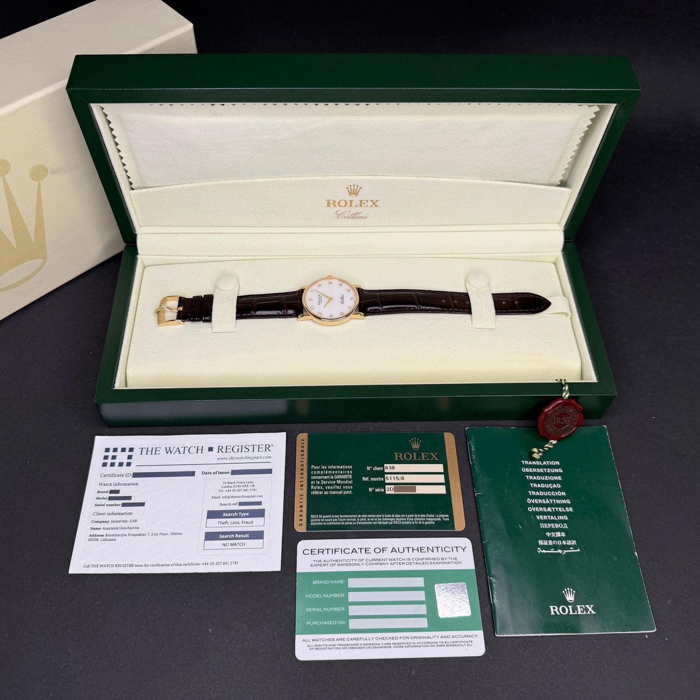 Rolex Cellini Time 5115 - (3/8)