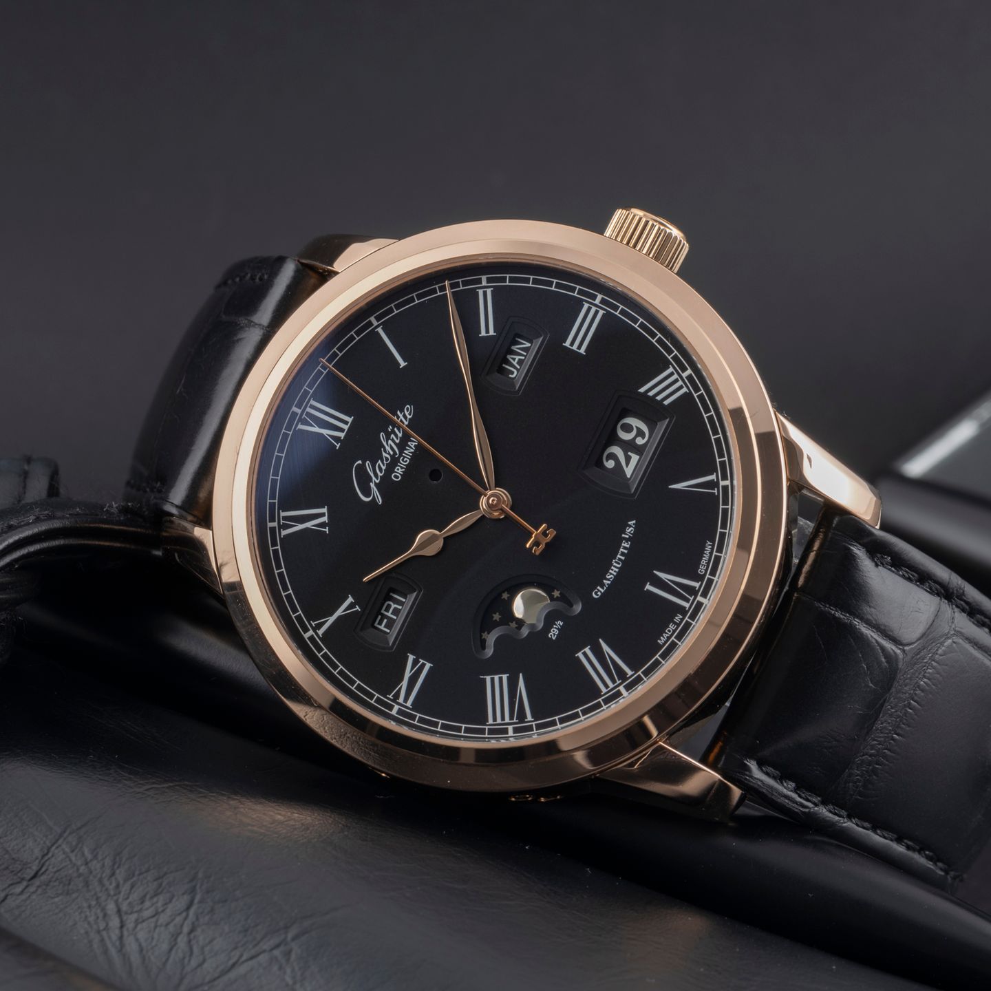 Glashütte Original Senator Perpetual Calendar 100-02-25-05-05 - (2/8)