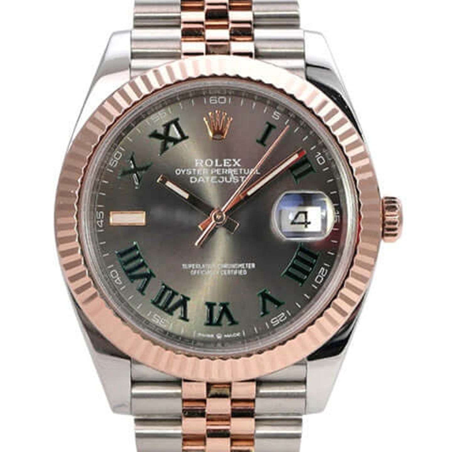 Rolex Datejust 41 126331 (2019) - Grijs wijzerplaat 41mm Staal (1/8)
