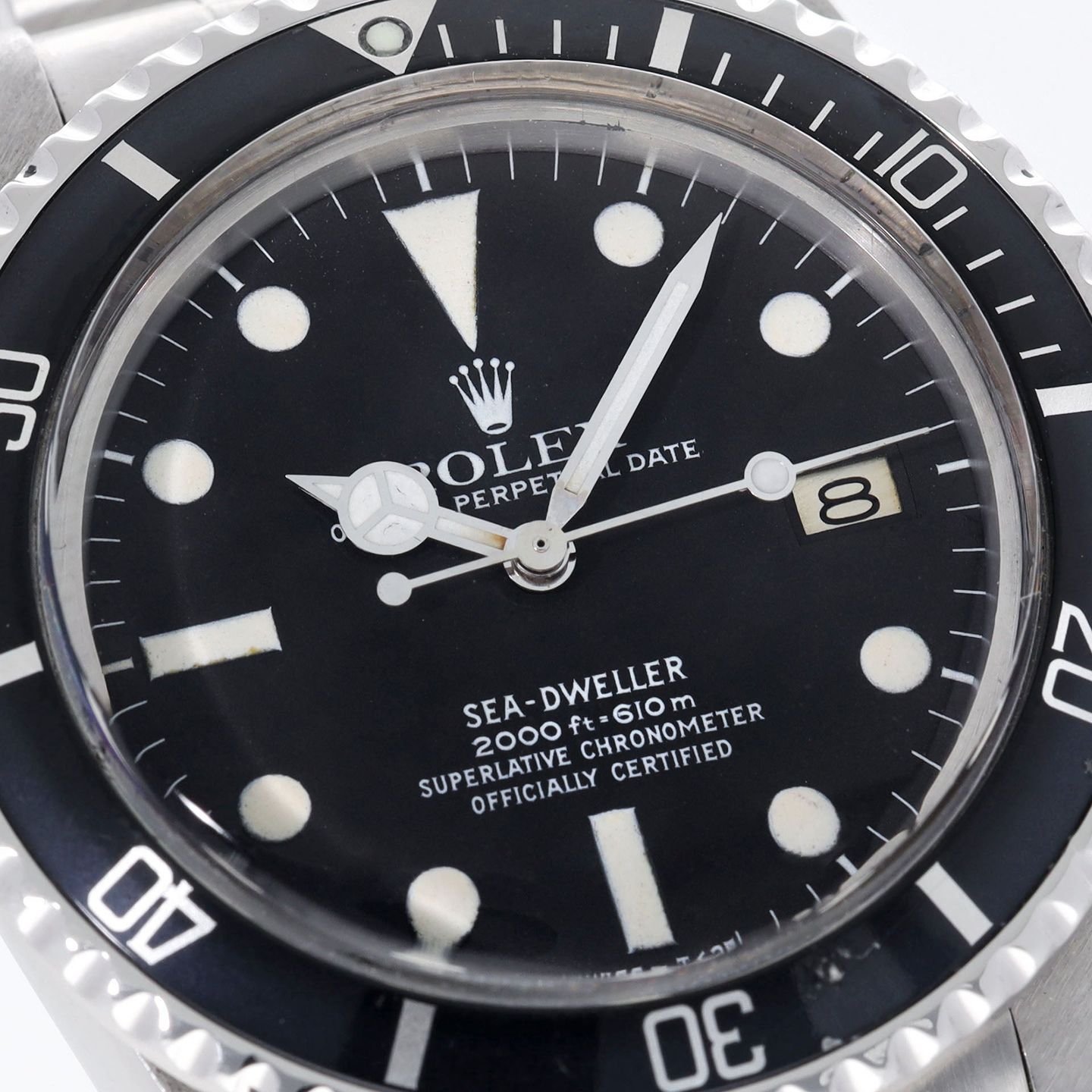Rolex Sea-Dweller 1665 (1979) - Black dial 40 mm Steel case (2/8)