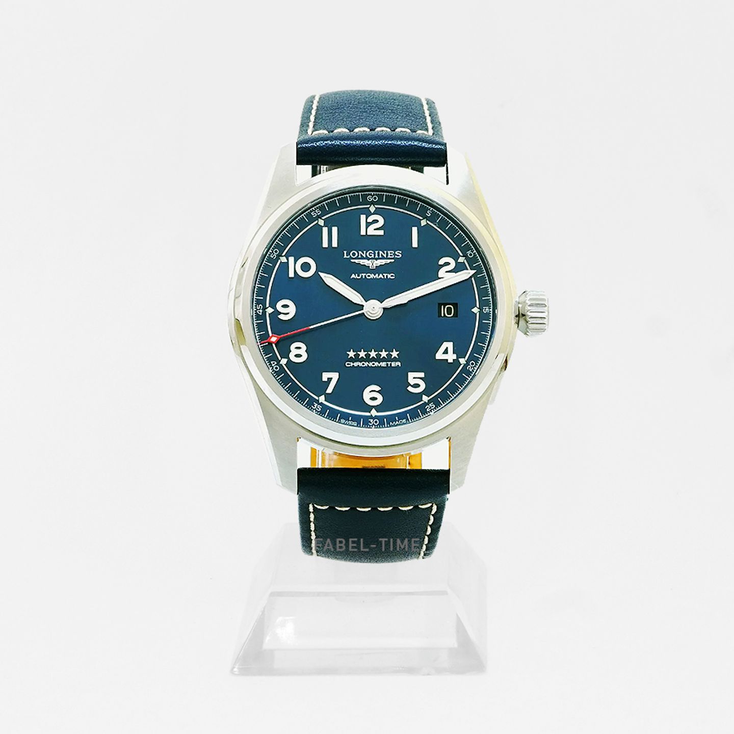 Longines Spirit L3.810.4.93.0 (2024) - Blauw wijzerplaat 40mm Staal (1/1)