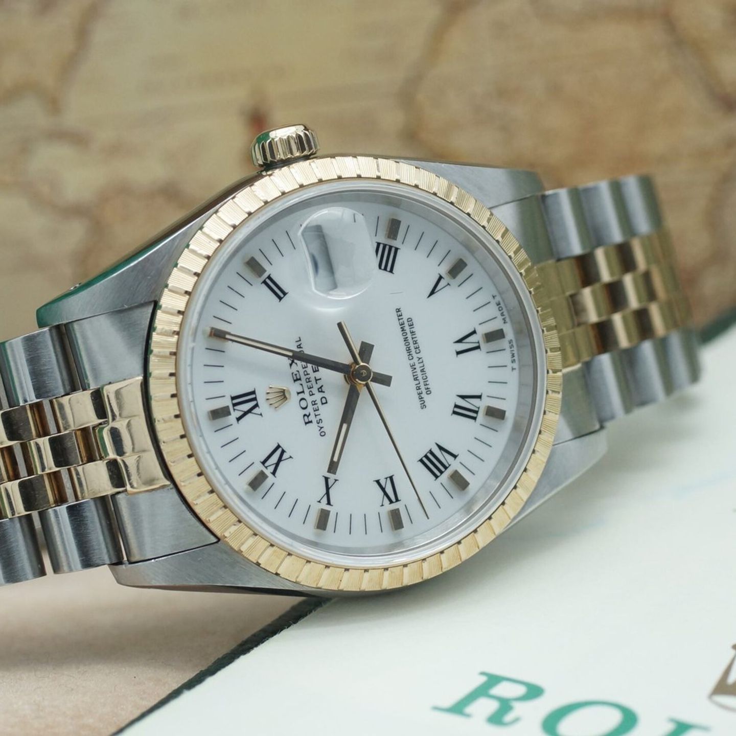 Rolex Oyster Perpetual Date 15223 - (2/8)