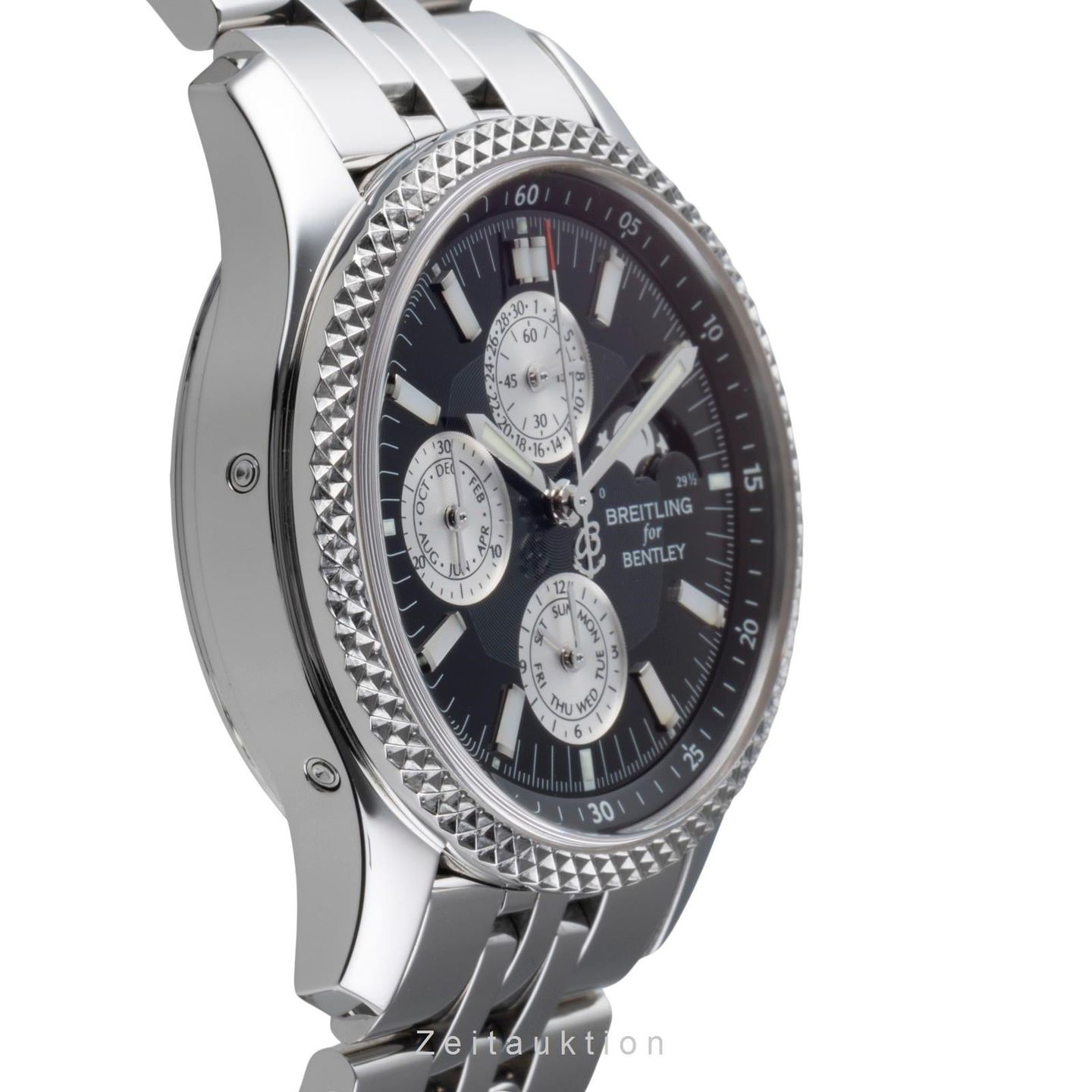 Breitling Bentley Mark VI P1936212/B977 (2008) - Black dial 42 mm Steel case (6/8)