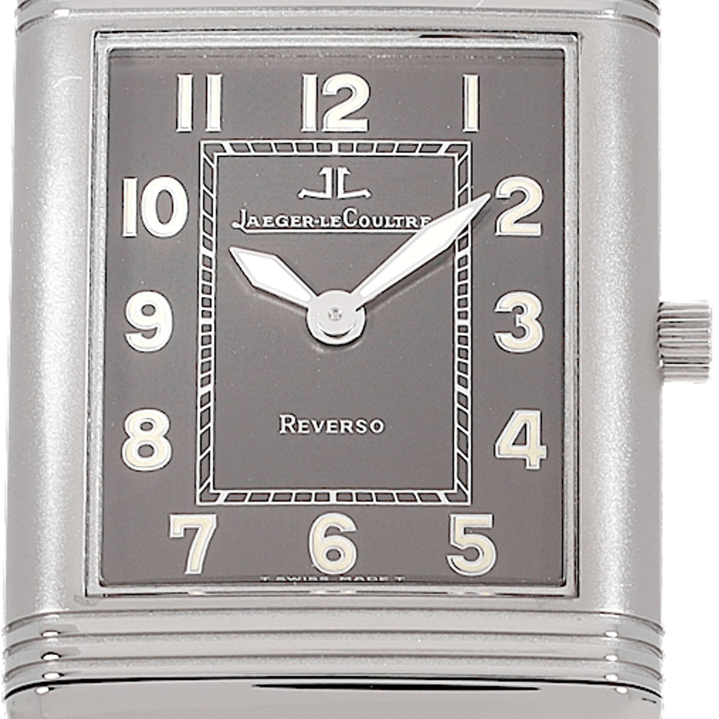 Jaeger-LeCoultre Reverso 251.8.86 (Unknown (random serial)) - Grey dial 23 mm Steel case (2/5)