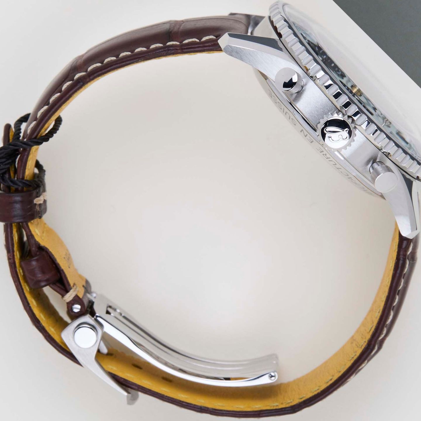 Breitling Navitimer 1 B01 Chronograph AB0138 (2025) - Zwart wijzerplaat 43mm Staal (7/8)