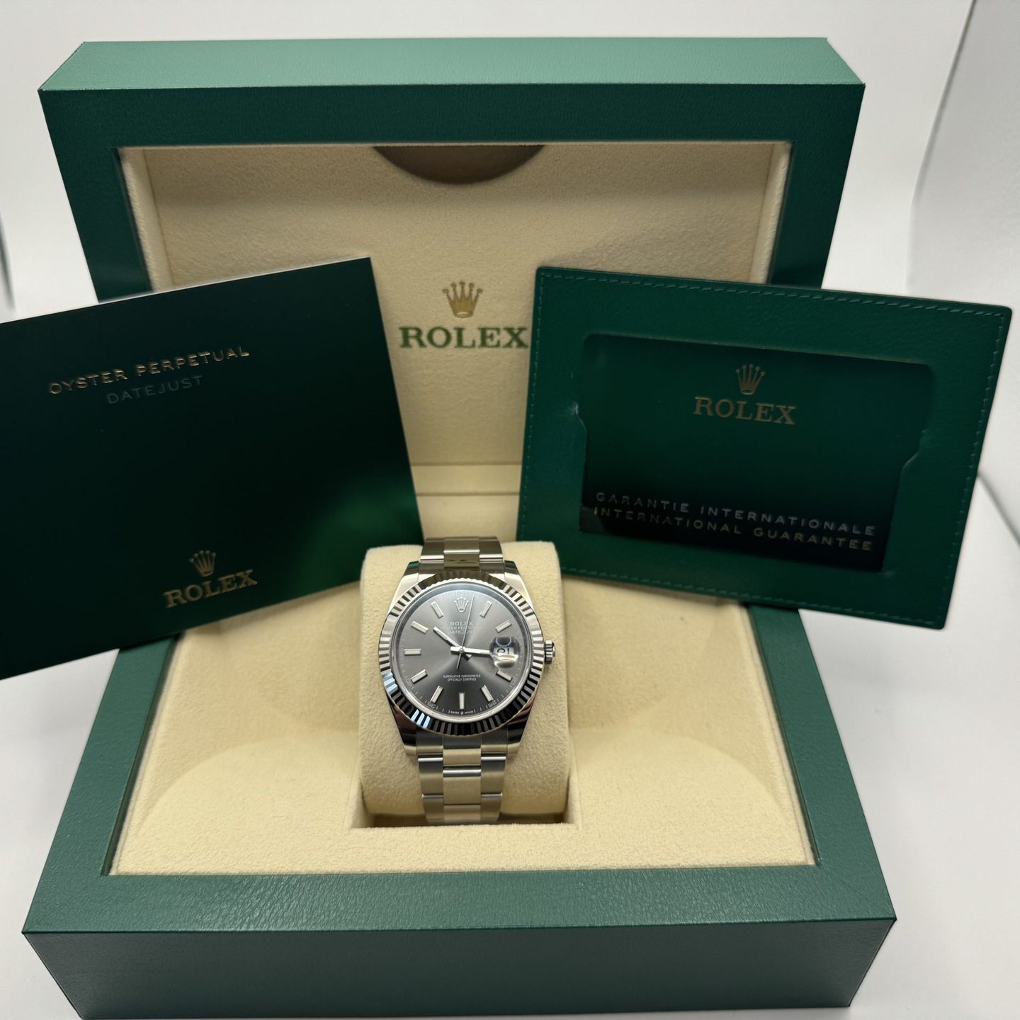 Rolex Datejust 41 126334 (2023) - Grey dial 41 mm Steel case (6/8)