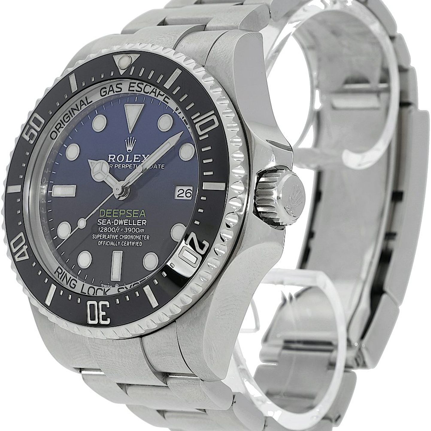Rolex Sea-Dweller Deepsea 126660 (2018) - Blue dial 44 mm Steel case (3/5)