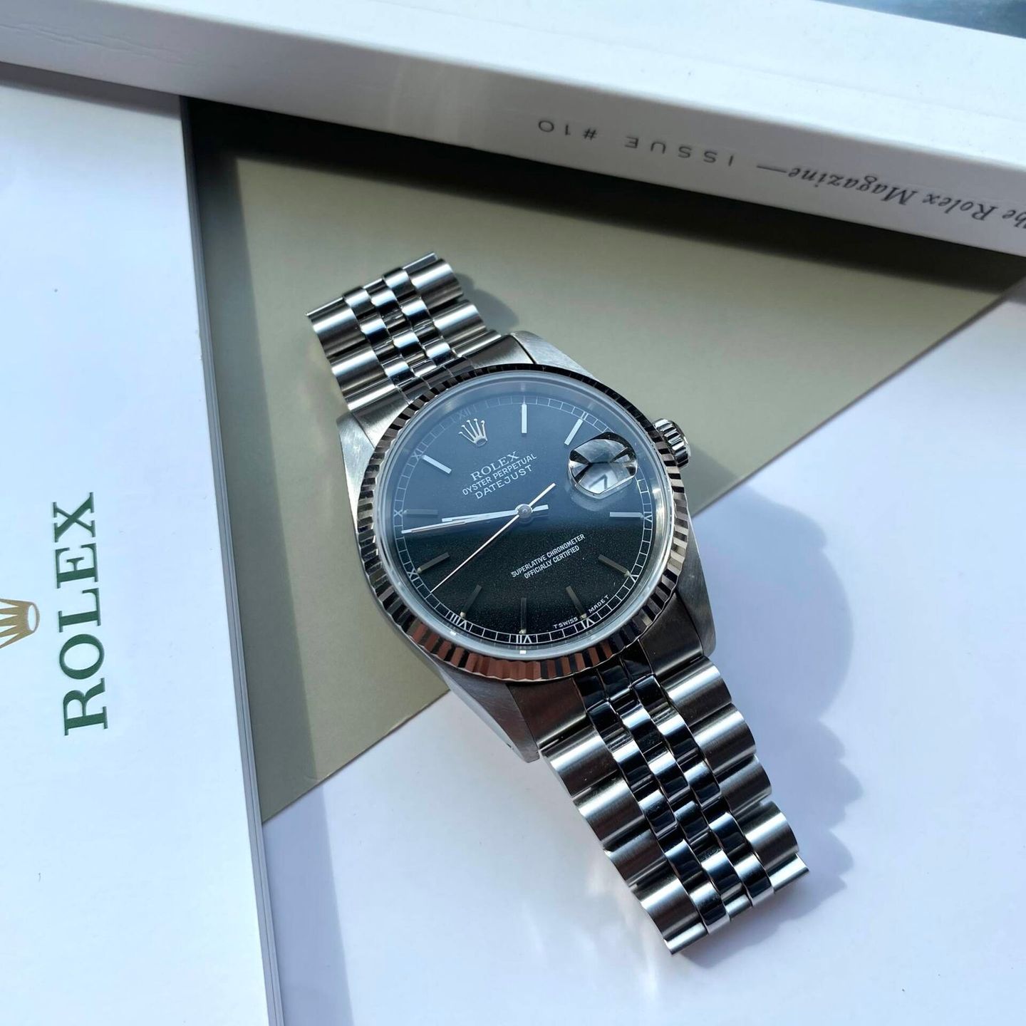 Rolex Datejust 36 16234 (1992) - 36 mm Steel case (1/8)