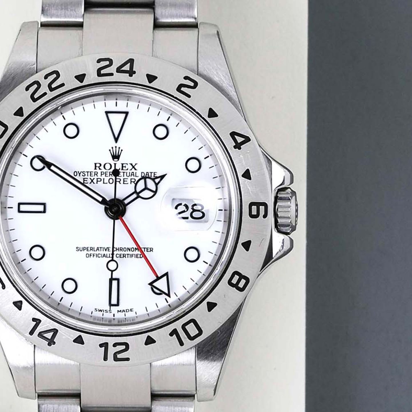 Rolex Explorer II 16570 (2007) - 40 mm Steel case (5/8)