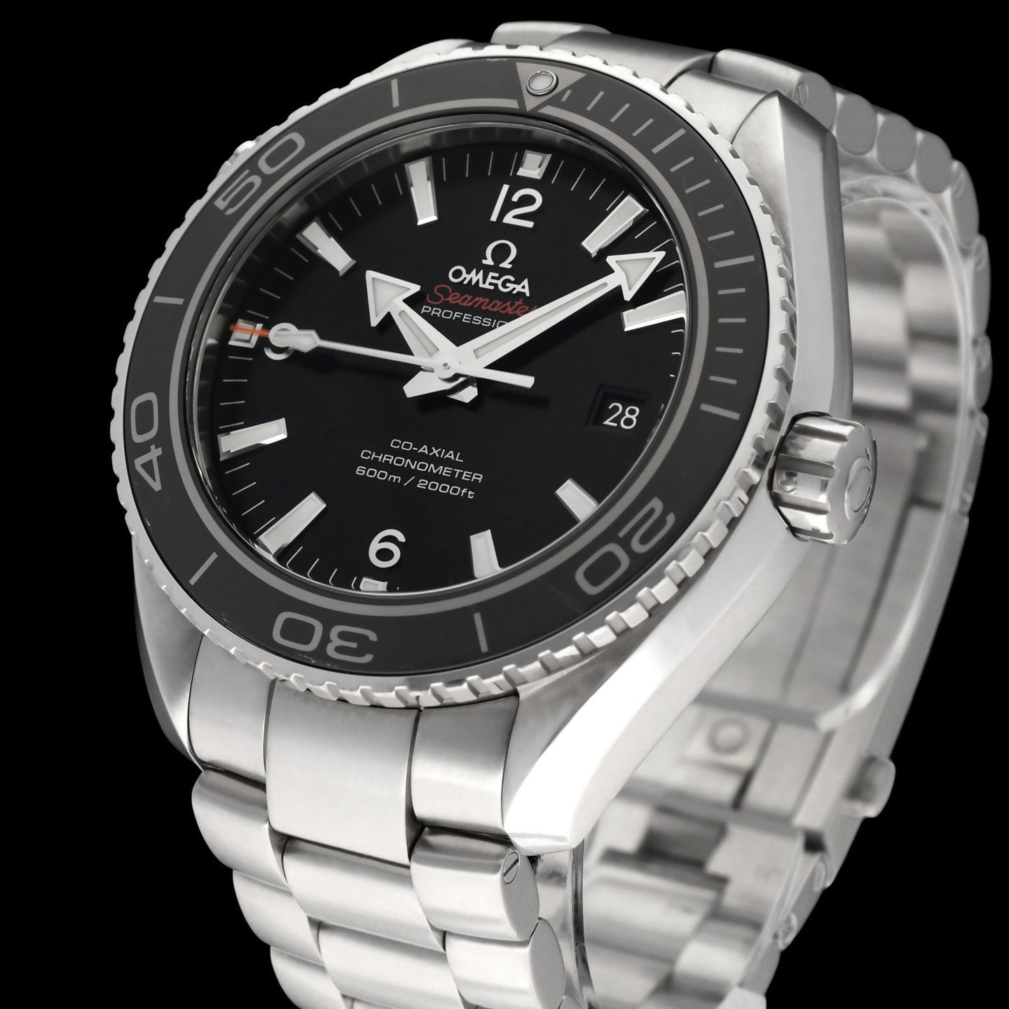 Omega Seamaster Planet Ocean 232.30.46.21.01.001 (2015) - Black dial 46 mm Steel case (7/8)
