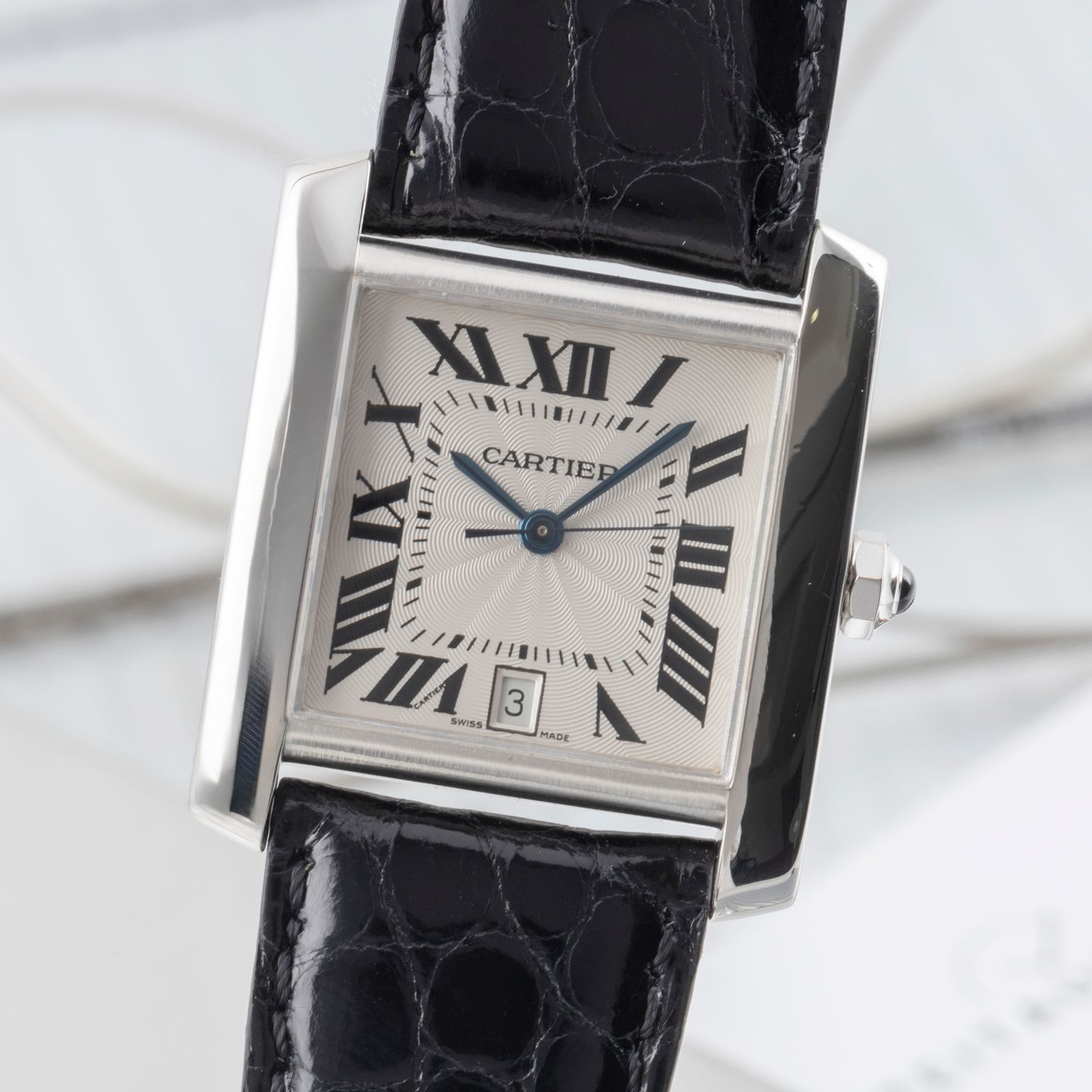 Cartier Tank Française W50011S3 - (3/8)
