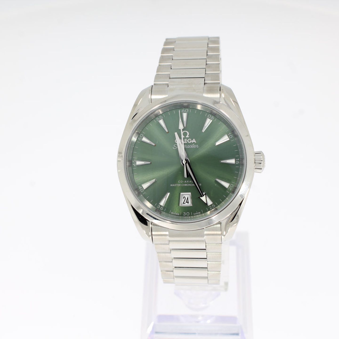 Omega Seamaster Aqua Terra 220.10.38.20.10.002 (2025) - Groen wijzerplaat 38mm Staal (1/4)