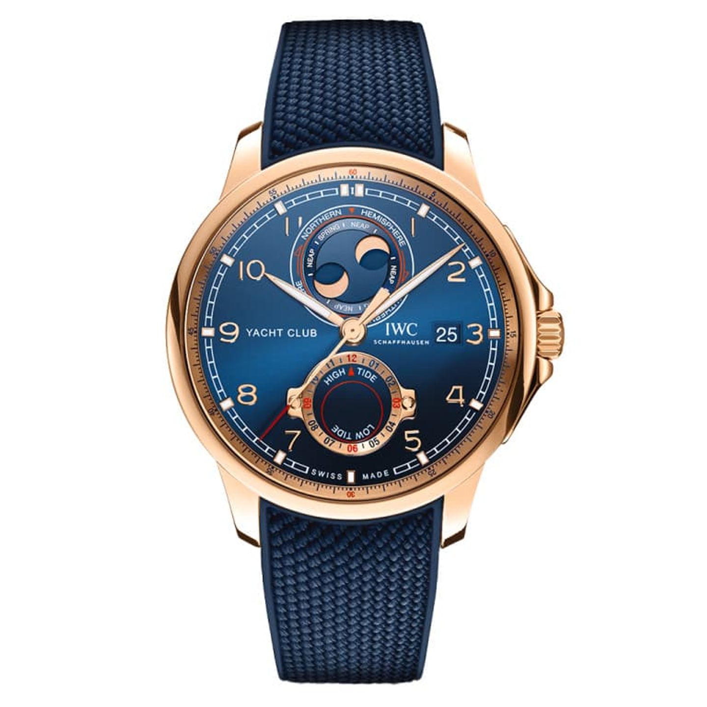 IWC Portuguese IW344001 (2024) - Blauw wijzerplaat 45mm Roségoud (1/1)