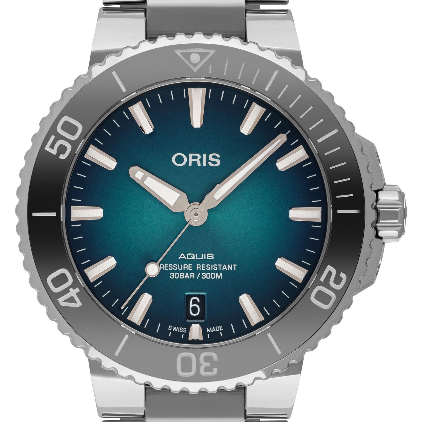 Oris Aquis Date 01 733 7732 4155-07 8 21 05PEB (2022) - Blue dial 40 mm Steel case (1/1)