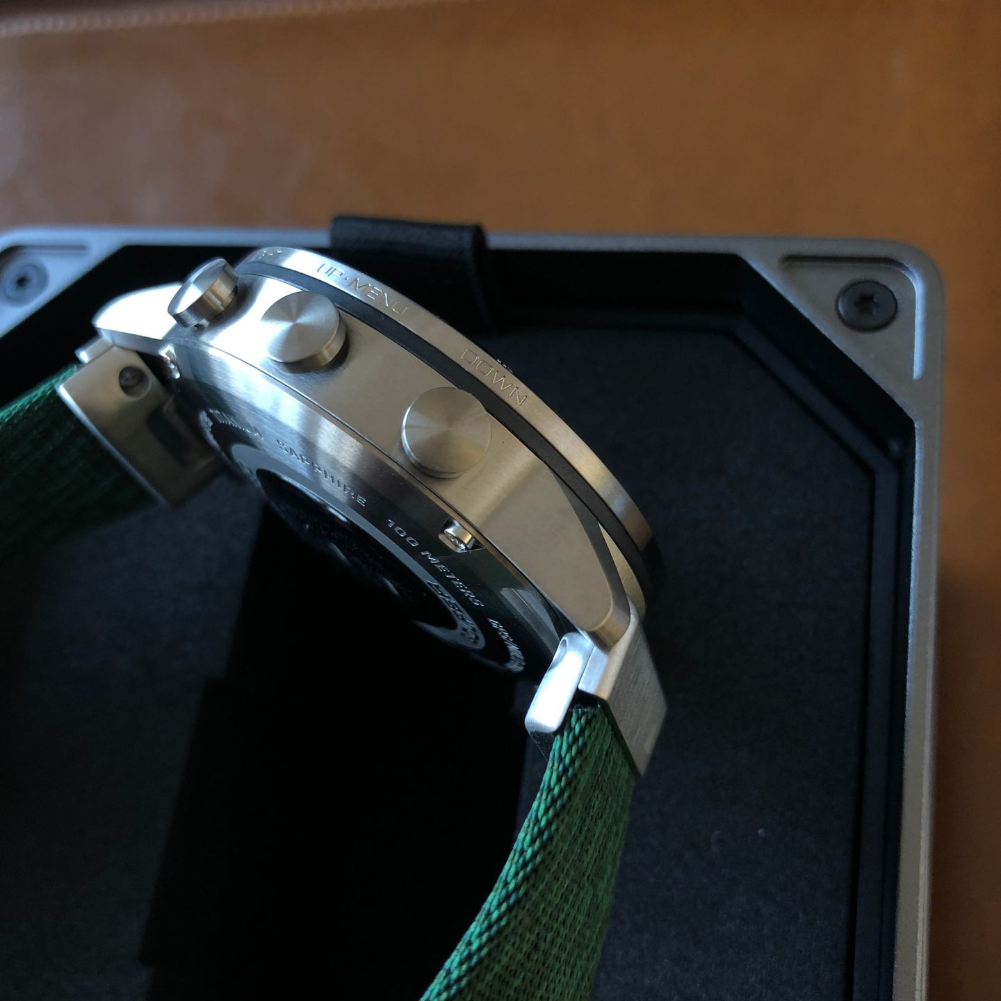 Garmin Marq Golfer 010-02395-00 (2022) - Black dial 44 mm Titanium case (6/8)