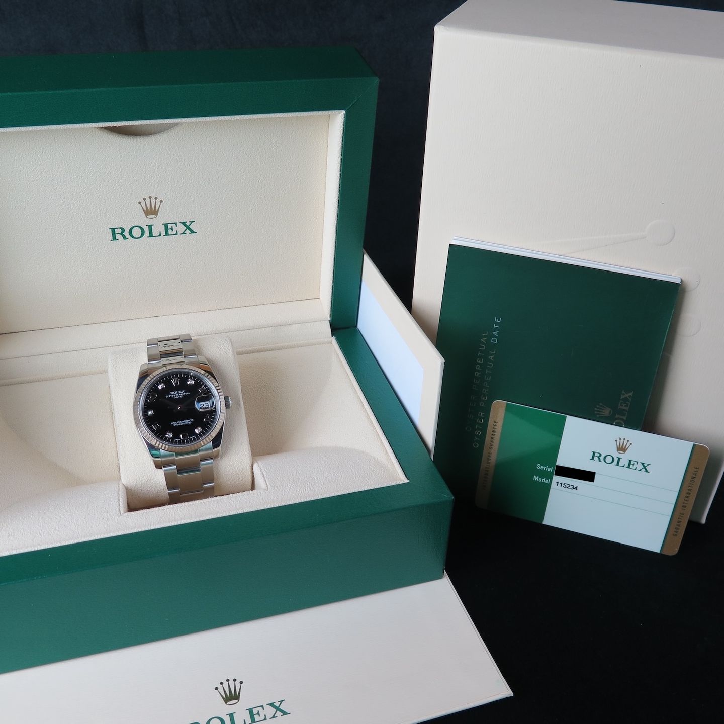 Rolex Oyster Perpetual Date 115234 - (8/8)