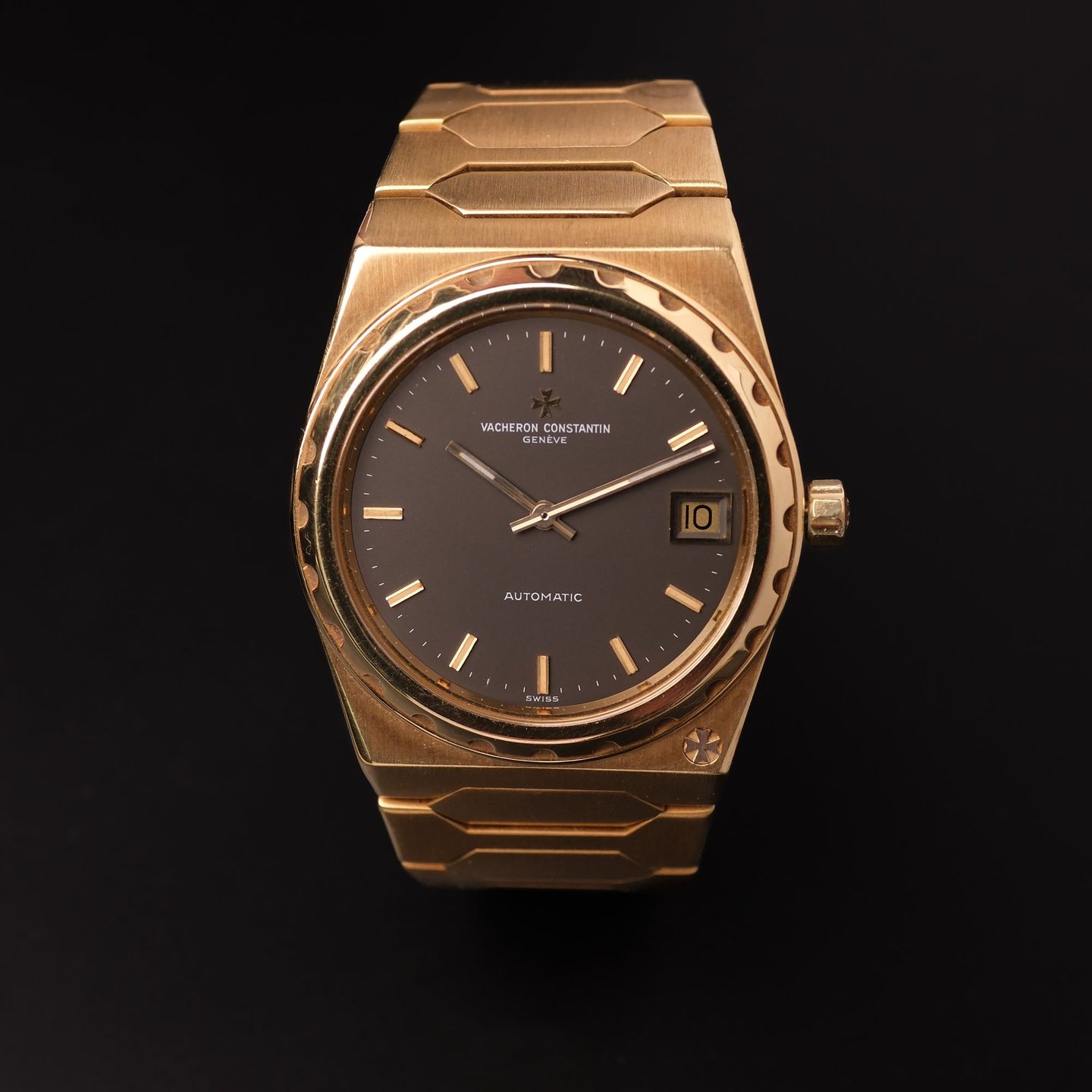 Vacheron Constantin Overseas 222 (1977) - Grey dial 38 mm Yellow Gold case (1/16)